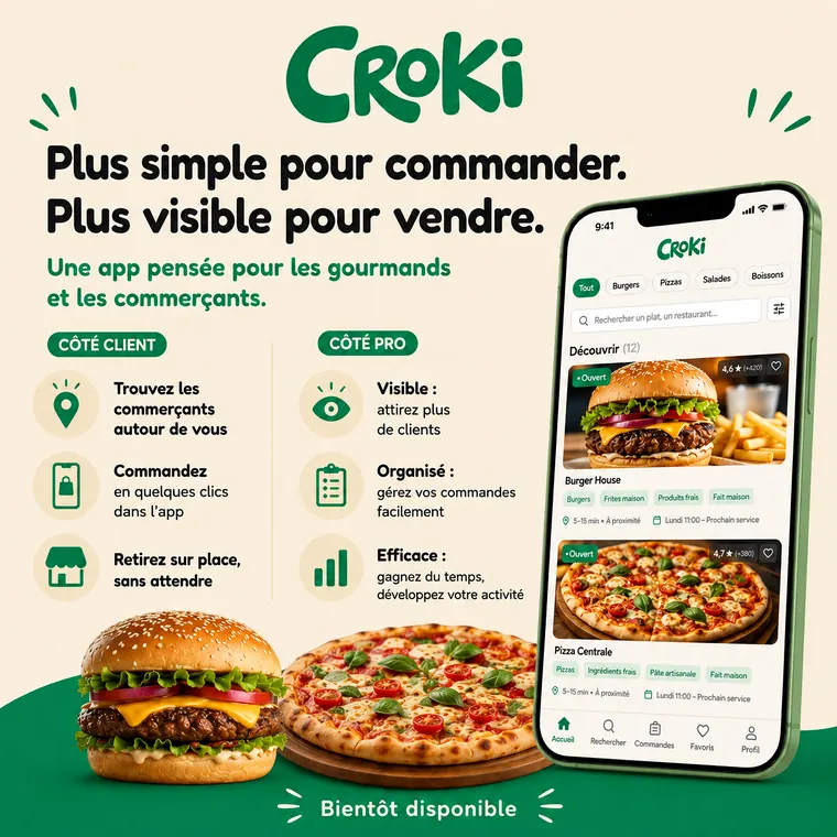 Publication Croki sur les bénéfices clients et professionnels
